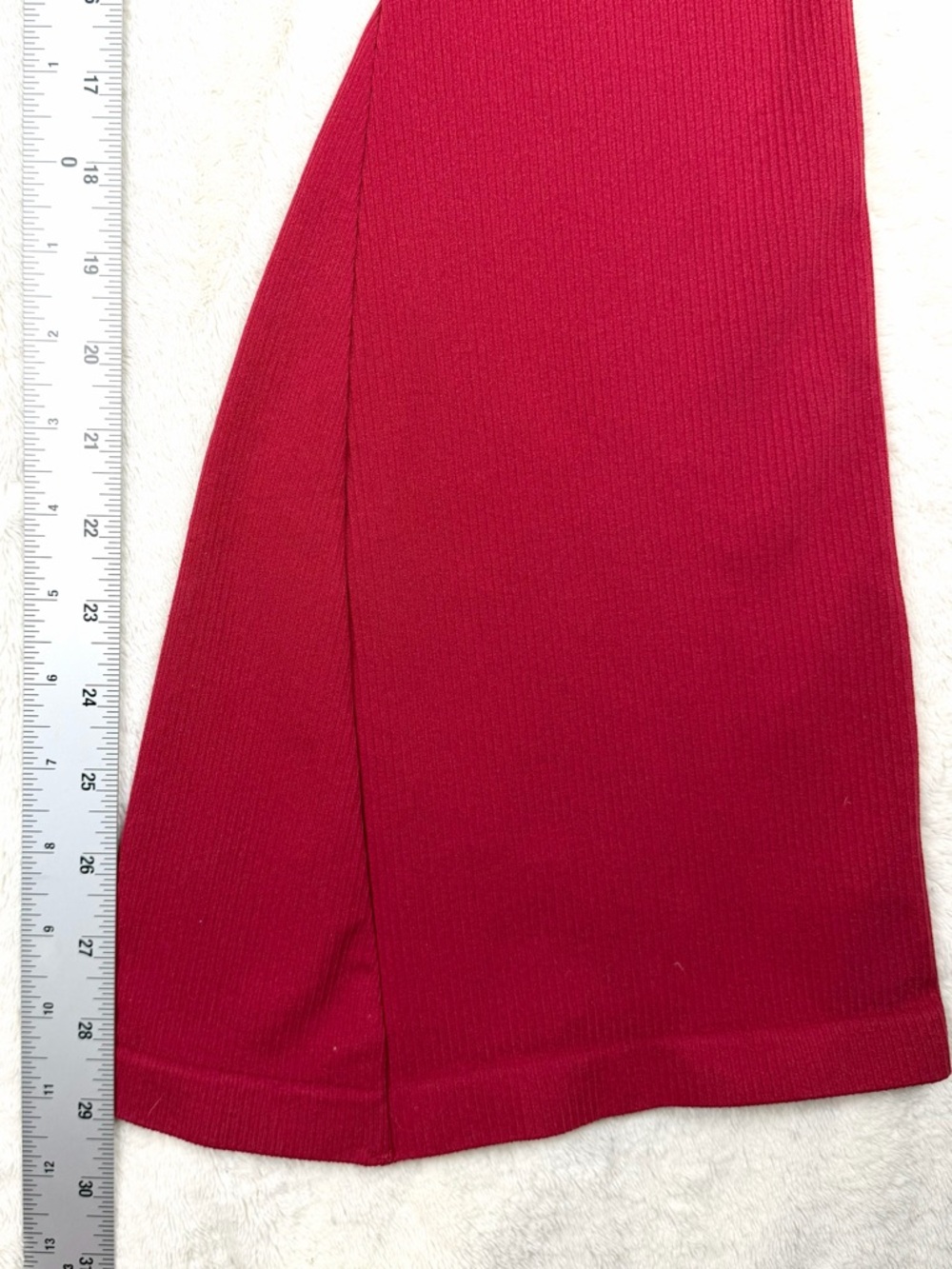 NVGTN Hot Pink Flared Leggings - Picture 6 of 9